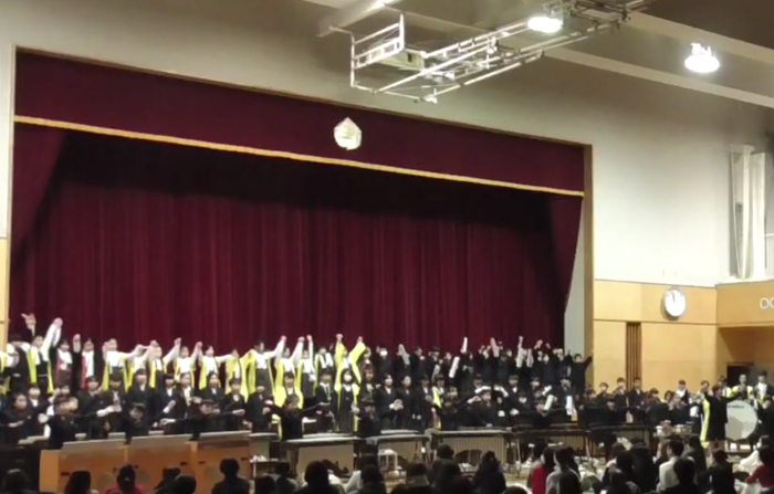 学習発表会の様子