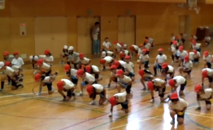 3年生　学年練習