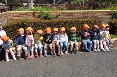 3歳児散歩