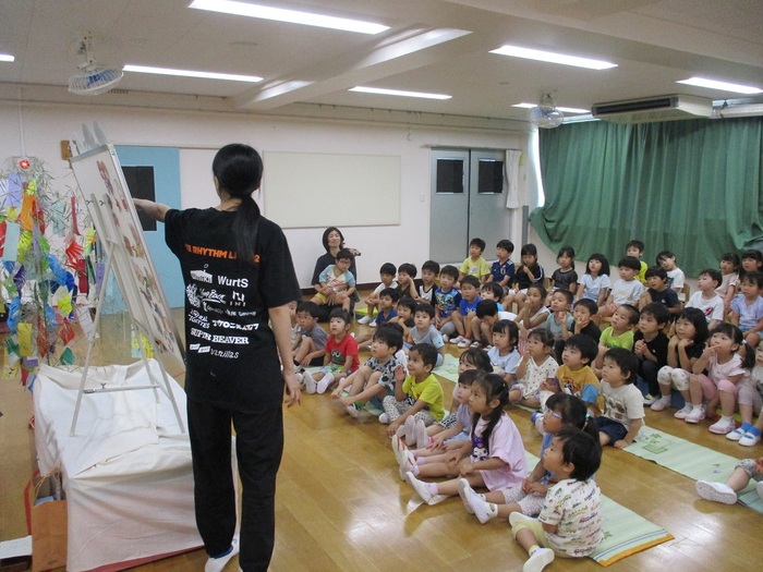 七夕集会の様子