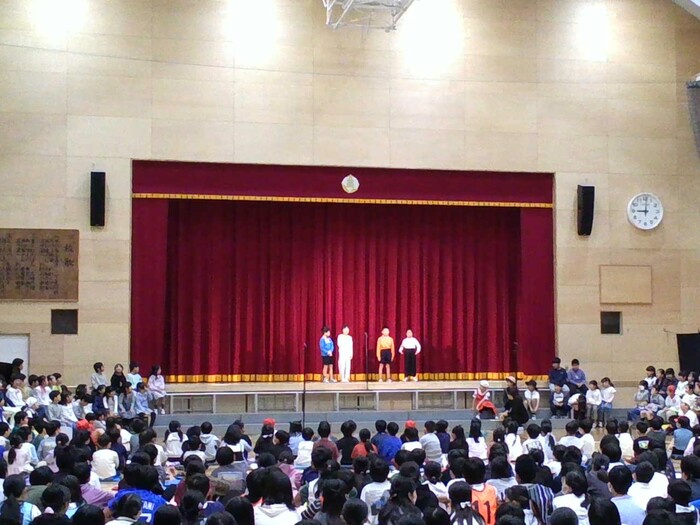 学習発表会の写真