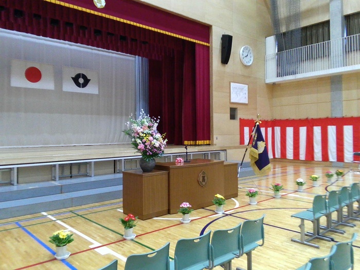 入学式の写真