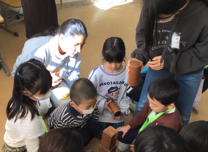 校内オリエンテーリングの様子2