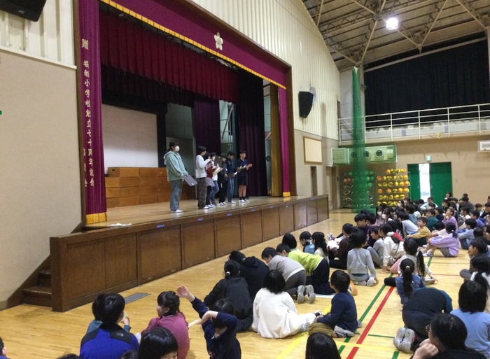 校内オリエンテーリングの様子3