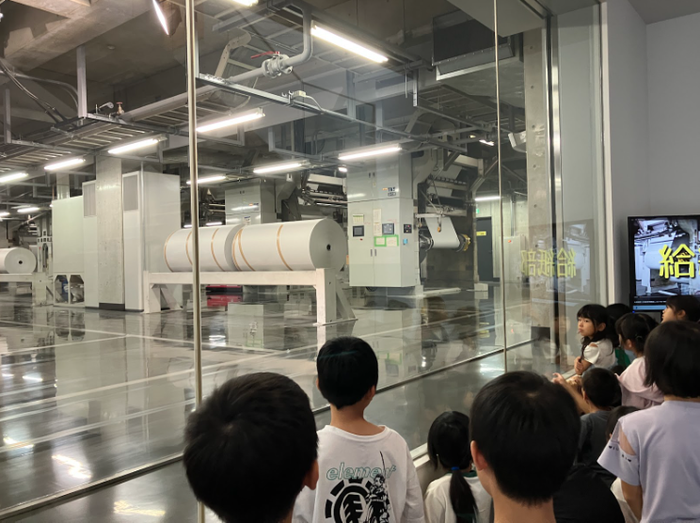 社会科見学の様子