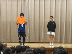 児童代表の言葉1