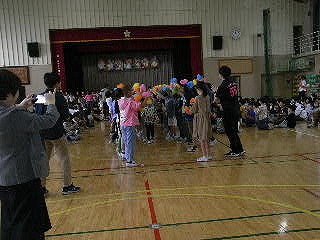 1年生退場
