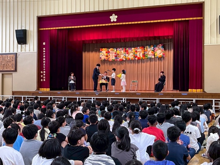 離任式の様子