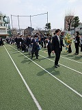 門出送りの様子
