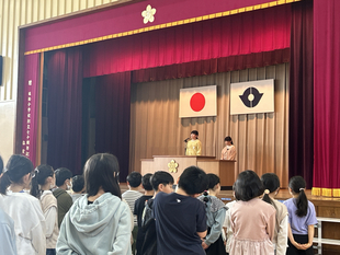 修業式の様子1