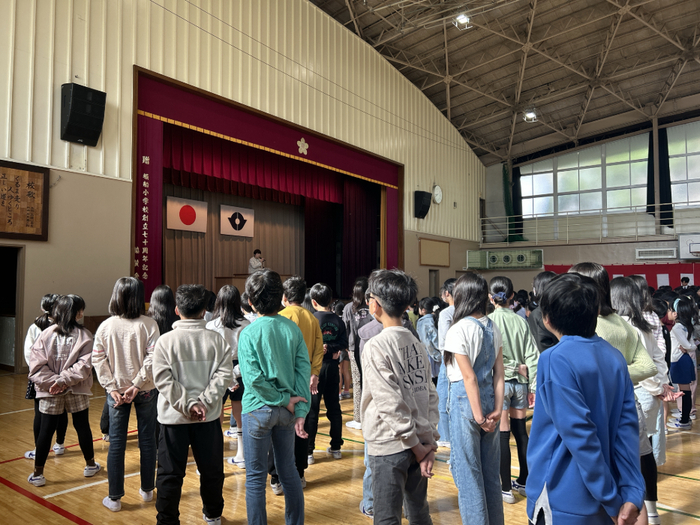 修業式の様子2