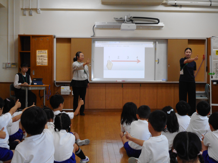 写真：さくらルーム体験1