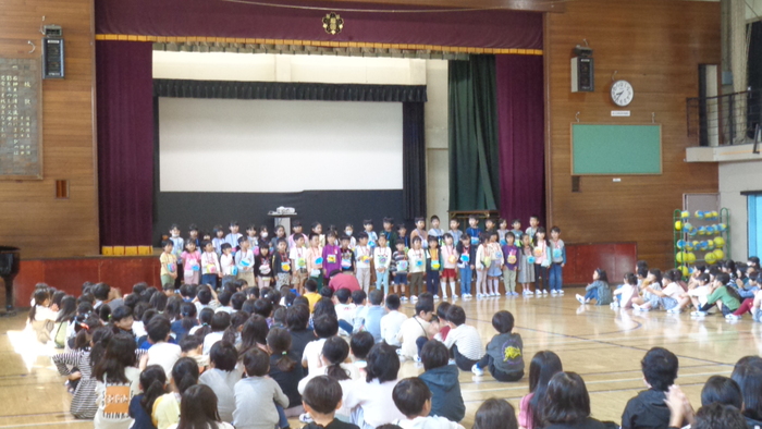 1年生を迎える 2