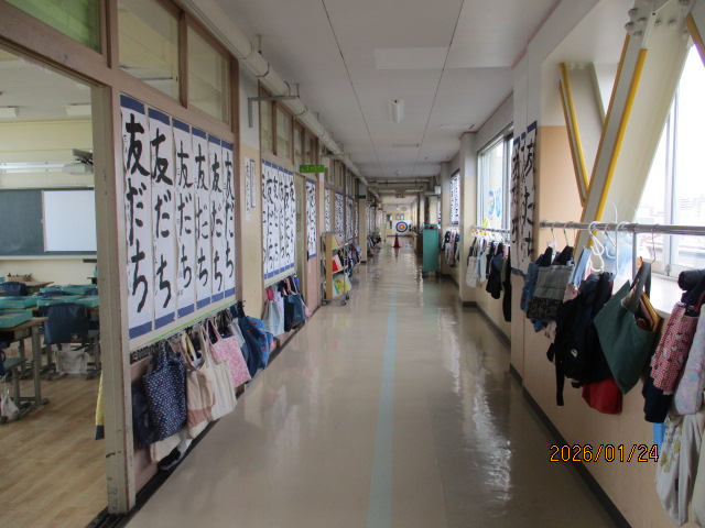 書初め展の様子