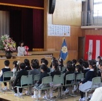 体育館の様子
