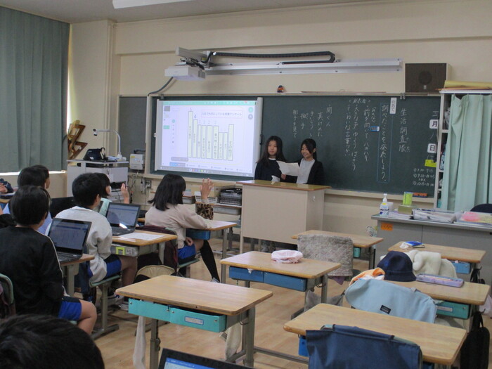 教室の様子