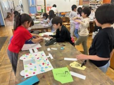 4月の学習の様子の写真