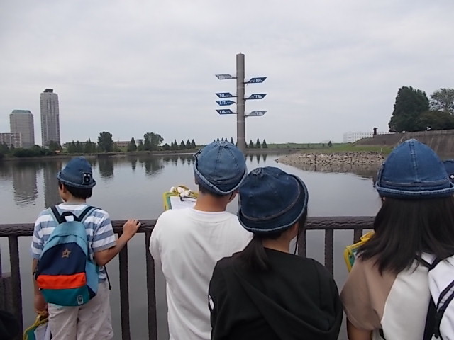 荒川の水位についての学習