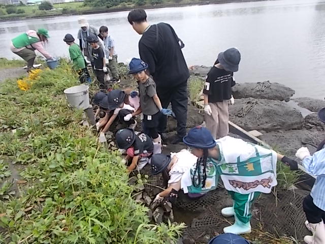 カニ取りスタート