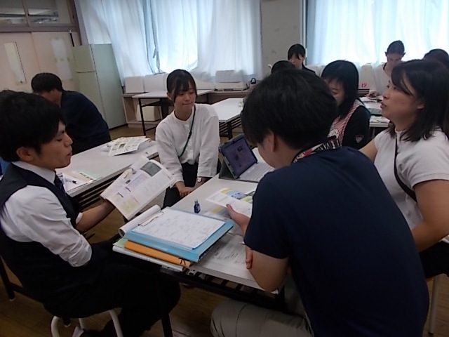 高学年部会の相談