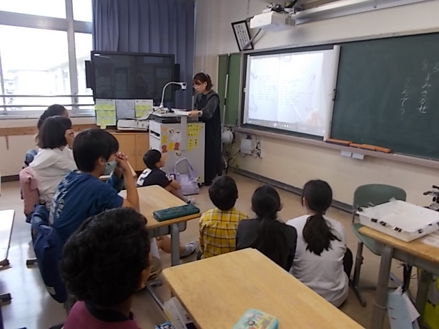 5年生のへの読み聞かせ