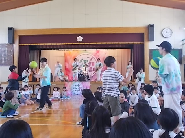 フリースタイルバスケを体験
