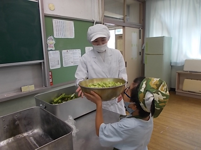 たくさんむけました