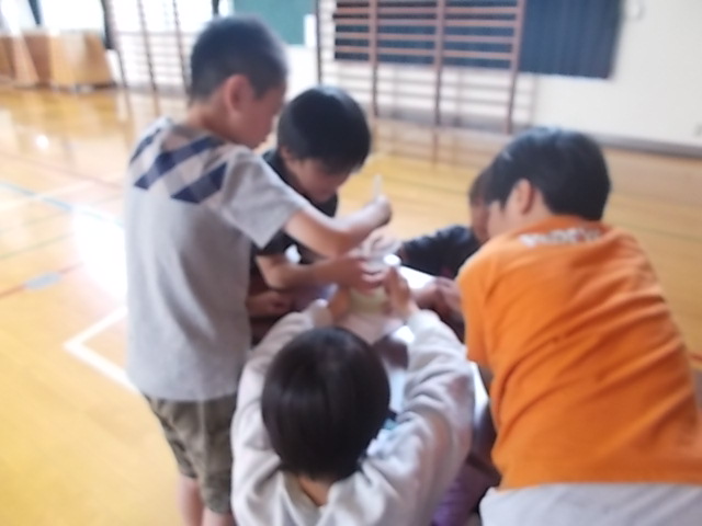 きれいな水を作る実験