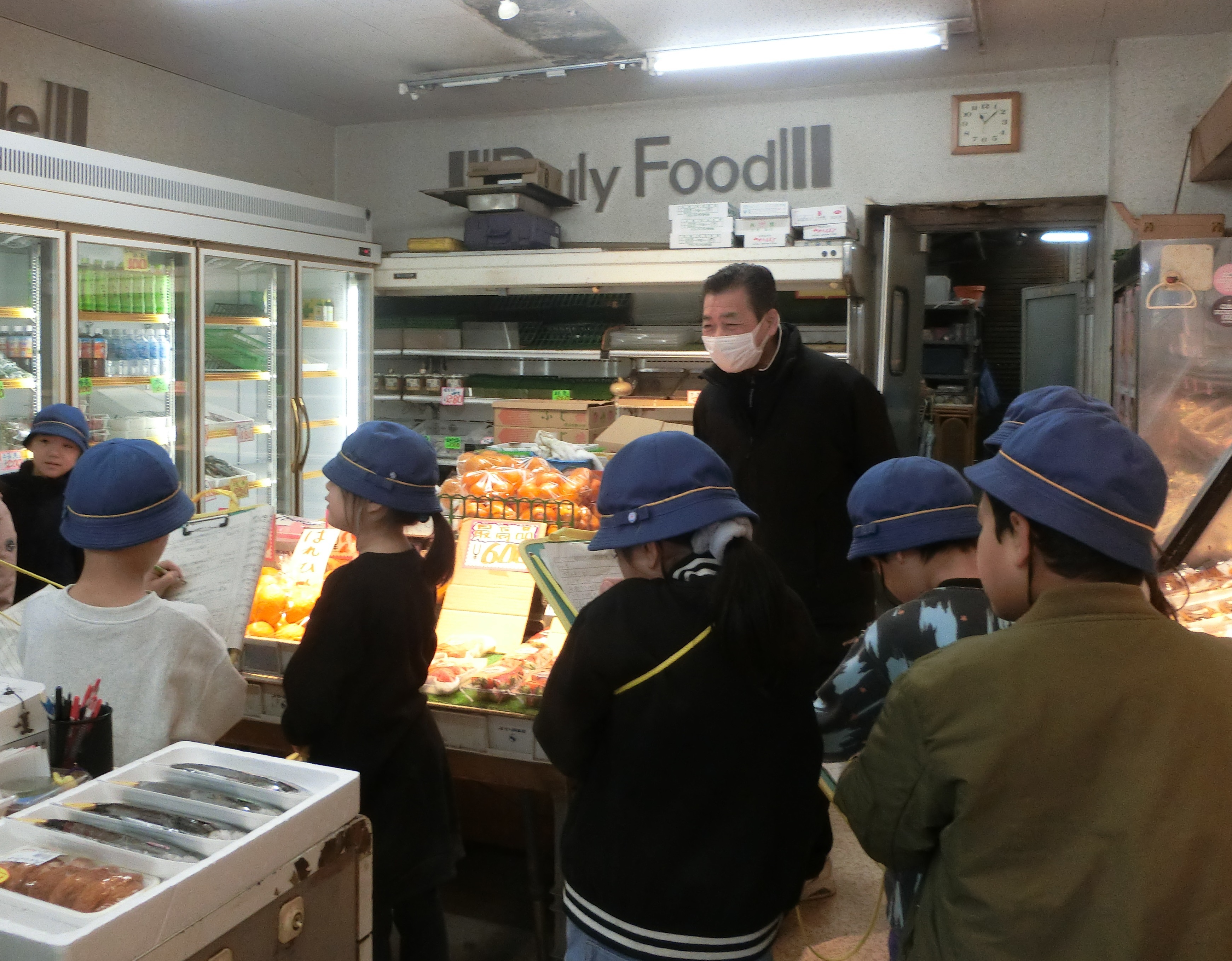 食品店インタビュー