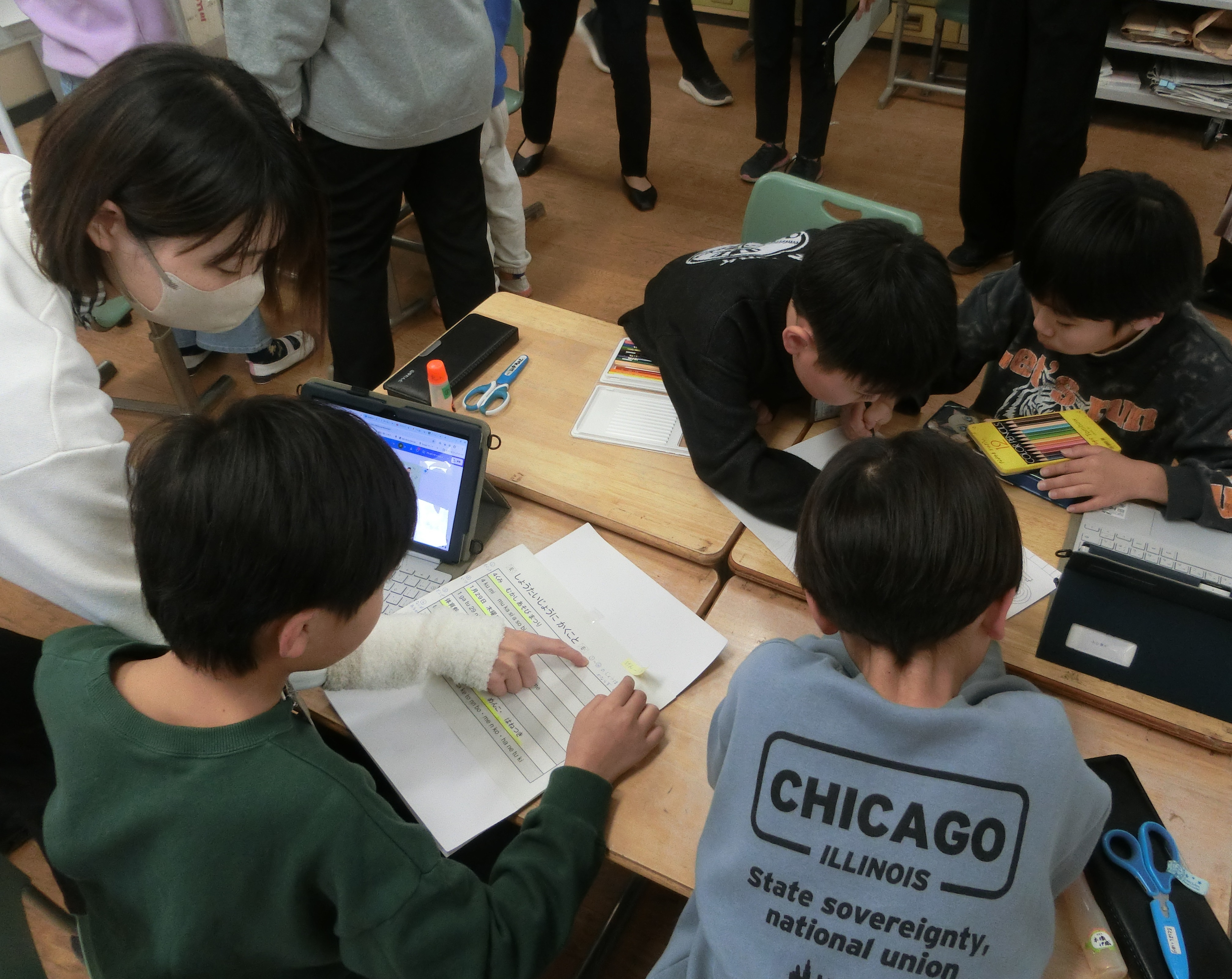 グループ活動の様子