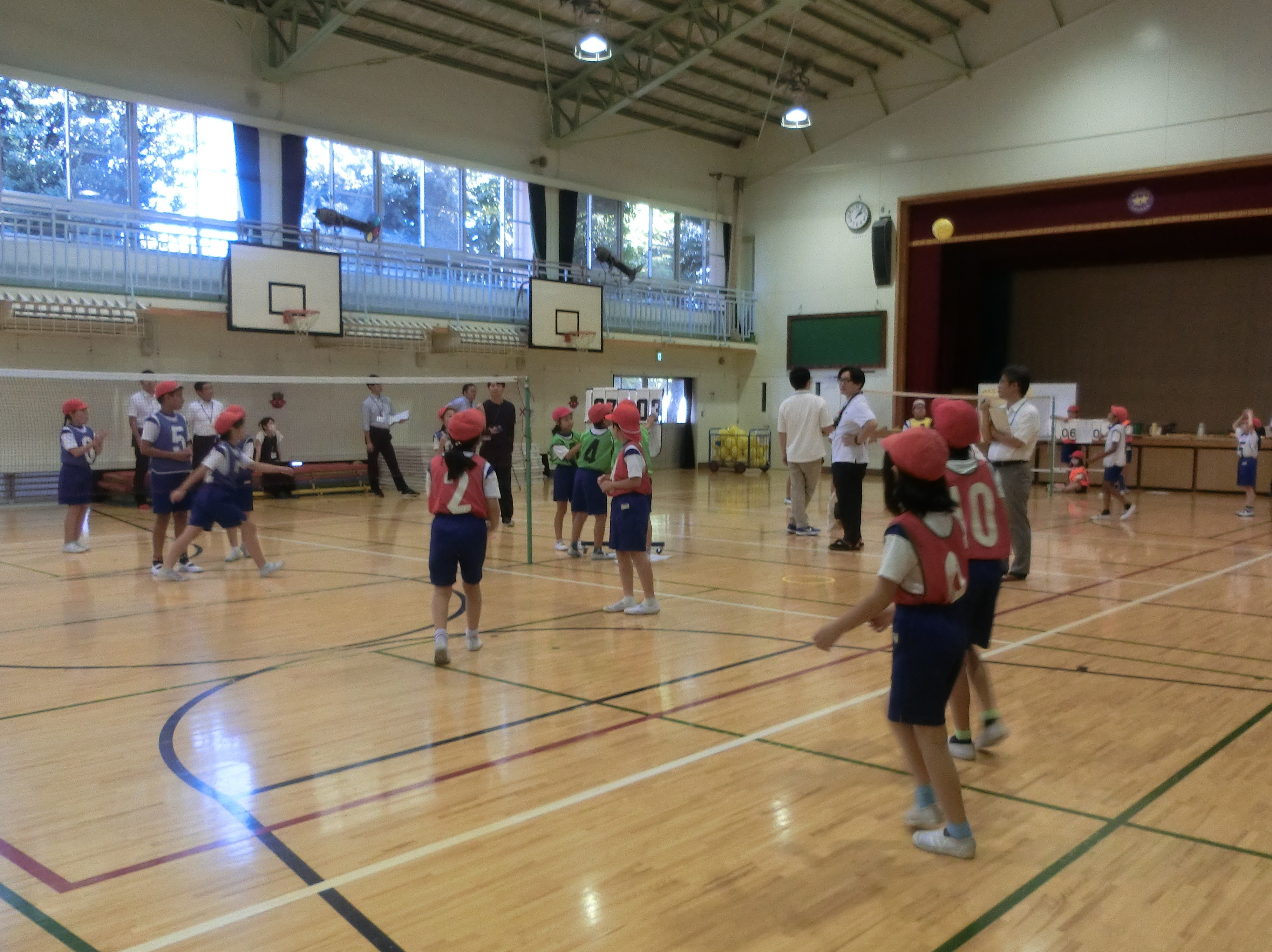 体育授業の様子