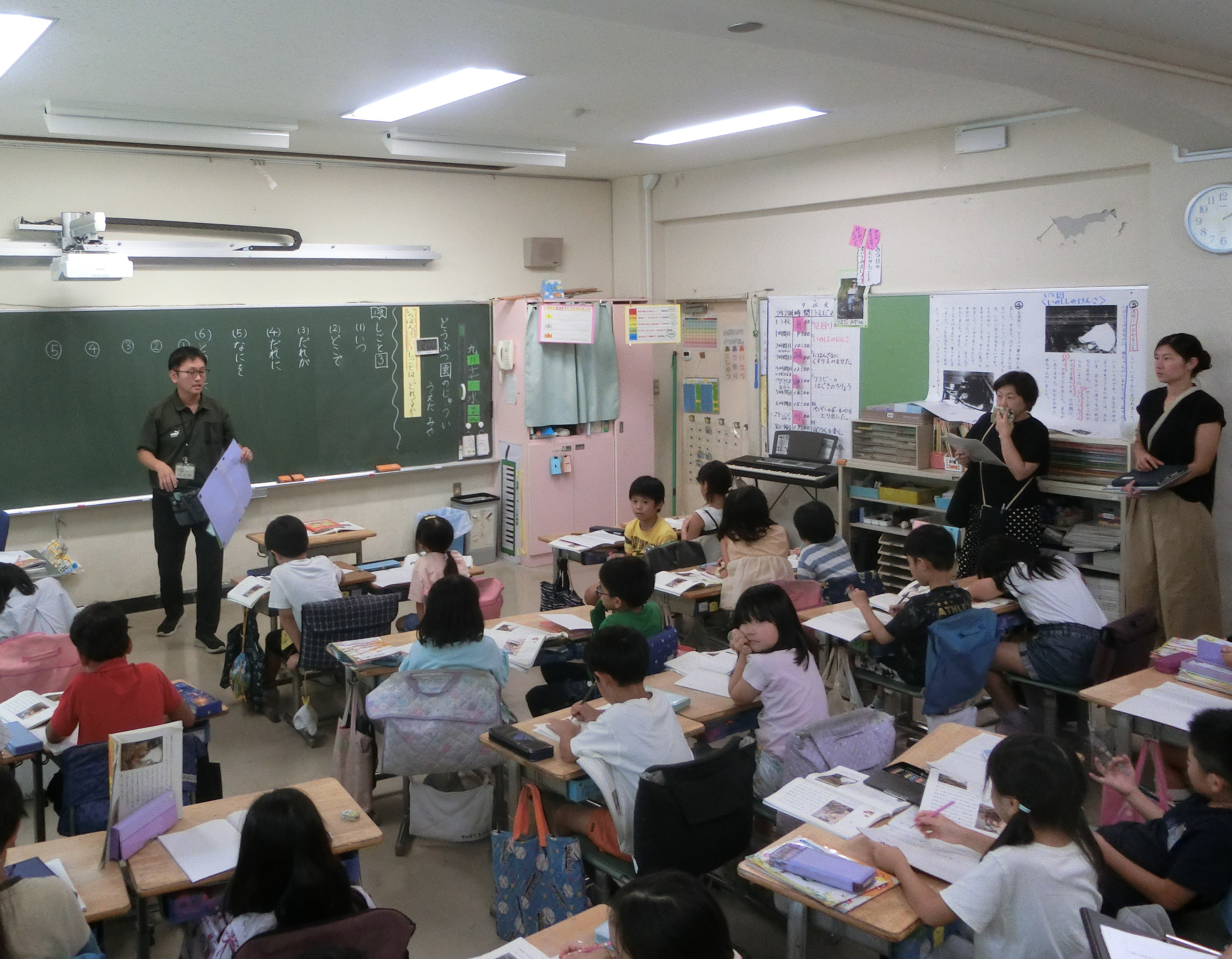 国語授業の様子