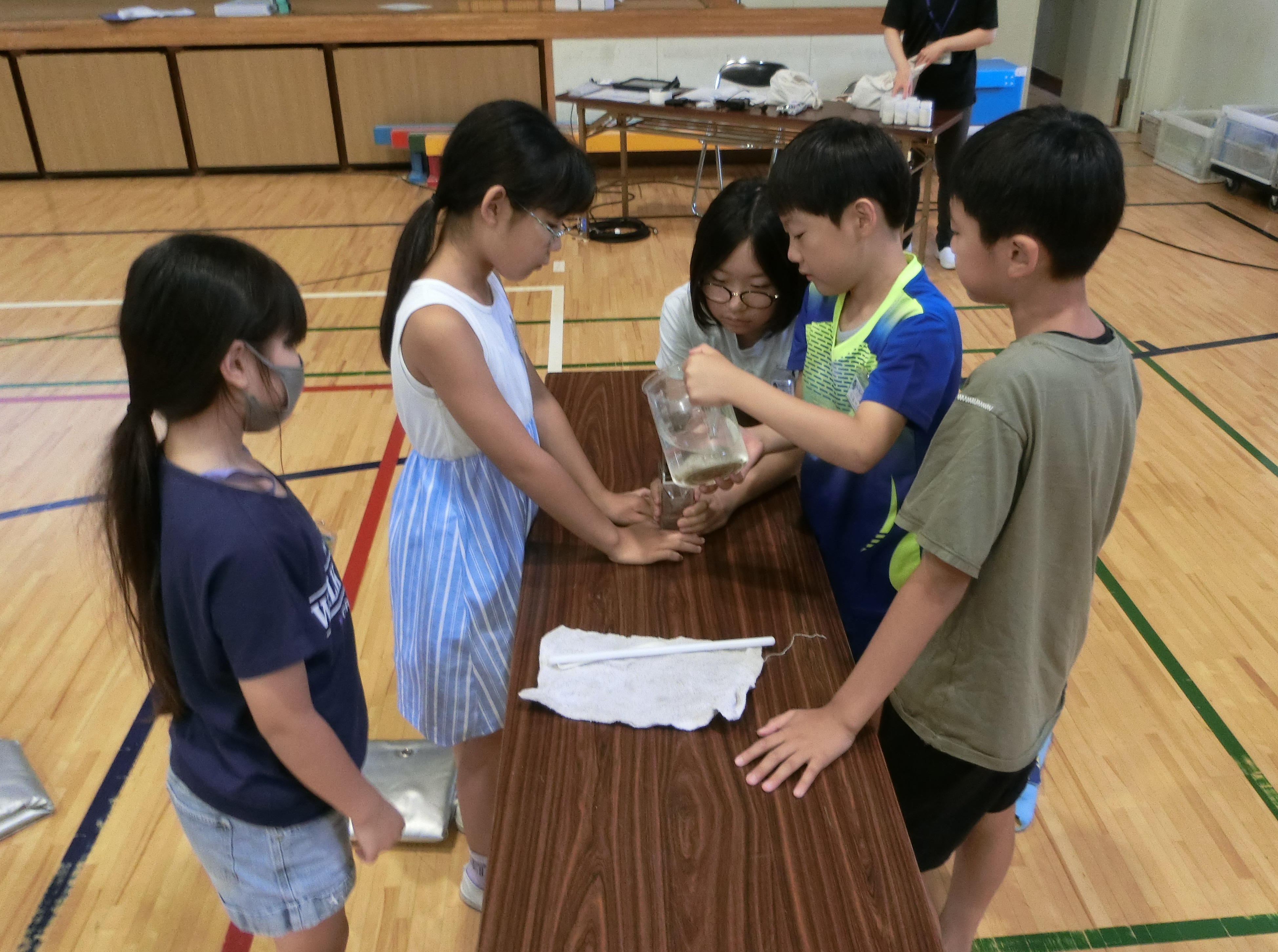 実験の様子