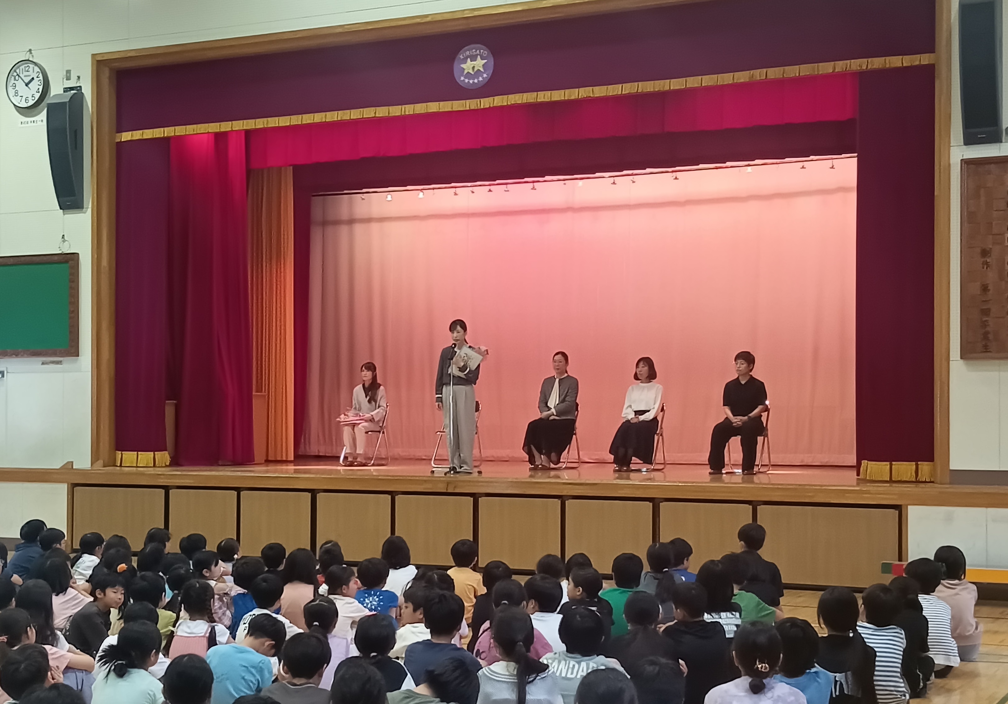 離任式の様子