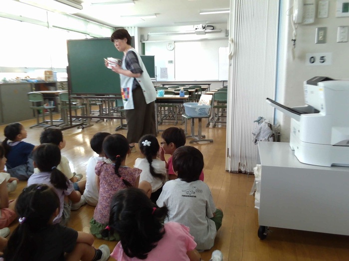 歯磨きのポイントを聞く
