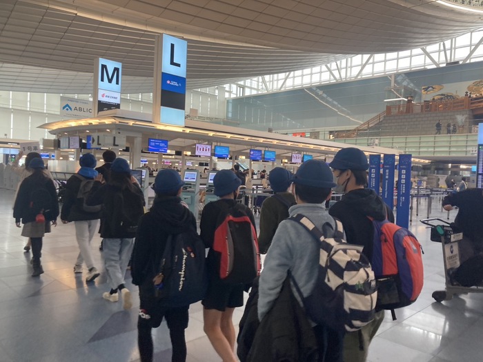空港内の見学