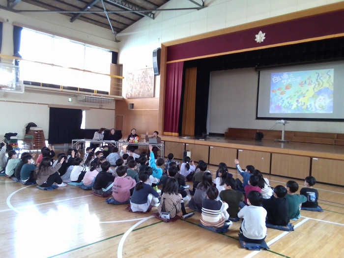 人権教室の様子1