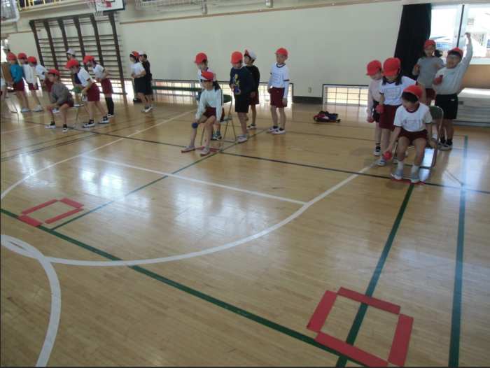 ボッチャ体験の様子3