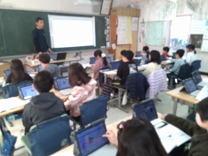 プログラミング教室の様子2