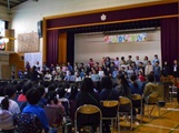 音楽会3年生合唱の写真