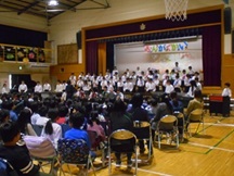 音楽会6年生合奏の写真
