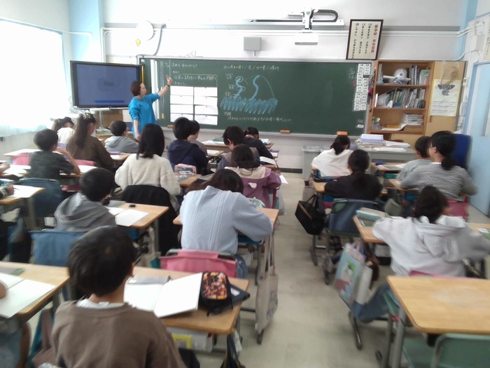 子どもたちの疑問をもとに学習の問題を作っています