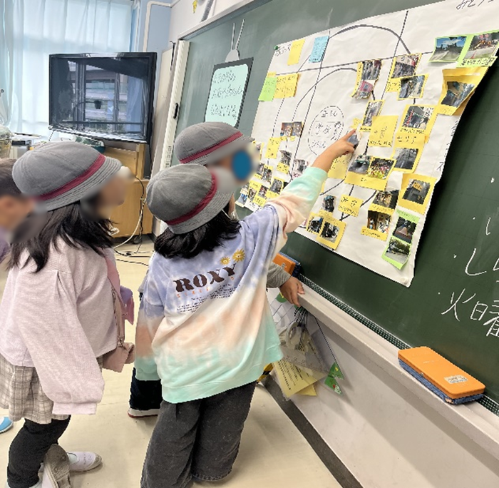 滝野川の街の素敵を見つけている様子