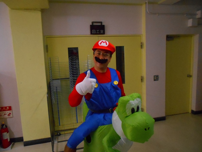 PTA子どもまつりPTA会長の写真