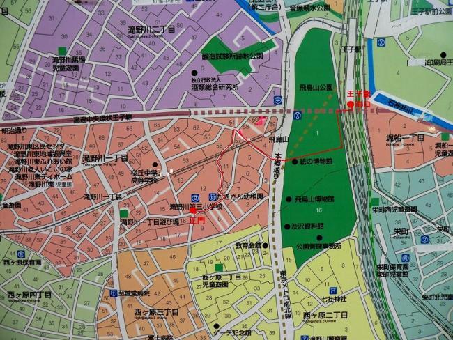 滝三小の学区域です