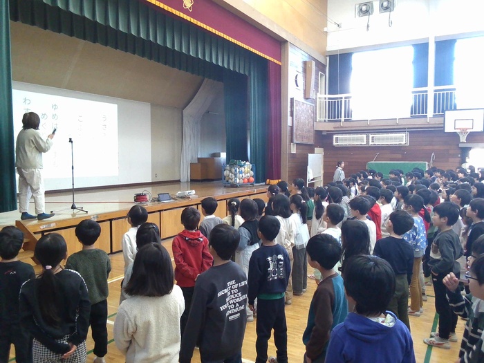 音楽朝会の様子2