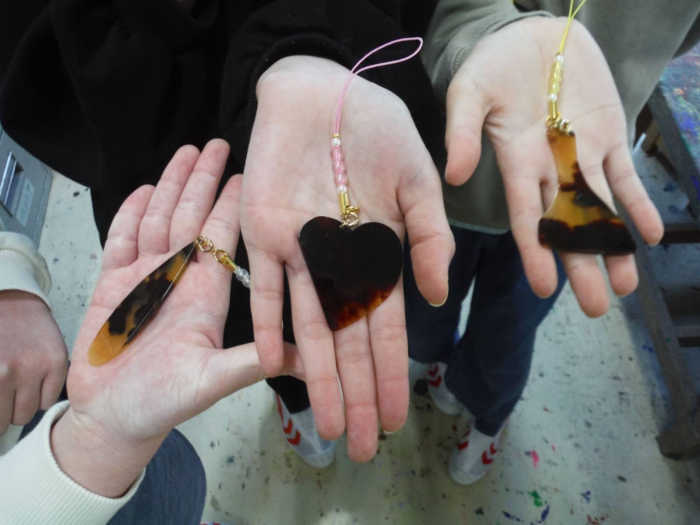 完成したべっ甲