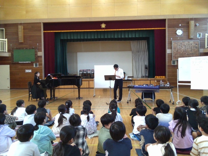 リコーダー教室の様子2