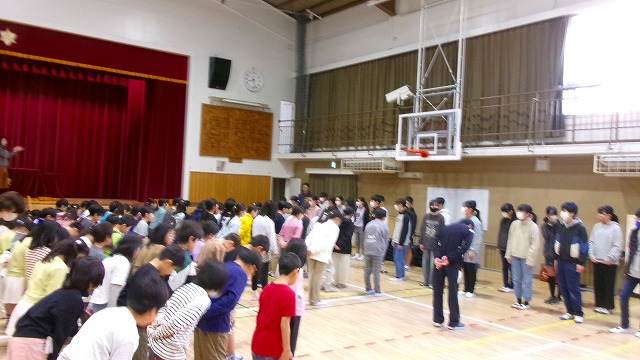 6年生へのお礼