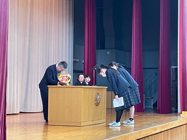 離任式1